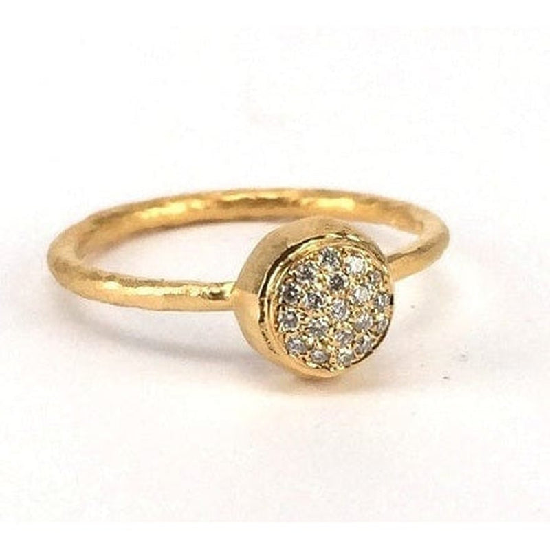 Marika Diamond & 14k Gold Ring - MA5933-Marika-Renee Taylor Gallery