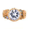 18k Rose Gold "Orchard" Sapphire & Diamond Ring - R-129S-Alex Sepkus-Renee Taylor Gallery