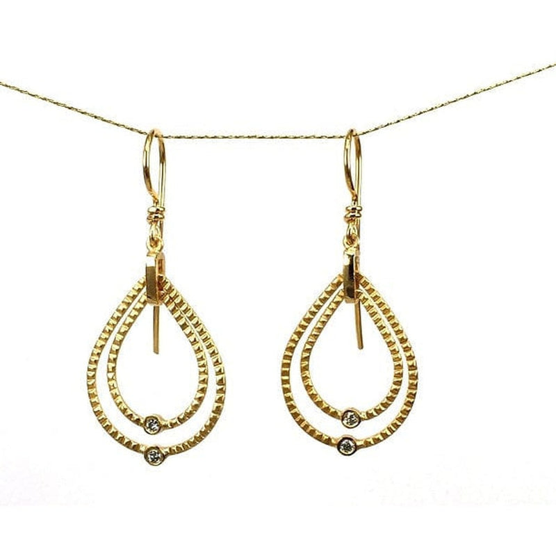 Marika 14k Gold & Diamond Earrings - MA6162-Marika-Renee Taylor Gallery