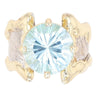 14K Gold & Crystalline Silver Sky Blue Topaz Ring - 47909-Shelli Kahl-Renee Taylor Gallery