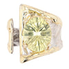 14K Gold & Crystalline Silver Margarita Quartz Ring - 47914-Shelli Kahl-Renee Taylor Gallery