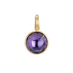 18K Jaipur Amethyst Small Stackable Pendant - PB1-AT01-Y-Marco Bicego-Renee Taylor Gallery