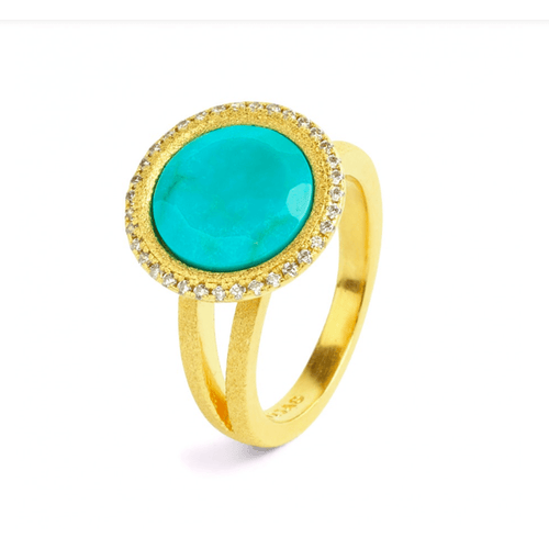 Tisanni Blue Turquoise Ring - 50151256-Bernd Wolf-Renee Taylor Gallery