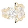 14K Gold & Crystalline Silver White Topaz Ring - 51836-Shelli Kahl-Renee Taylor Gallery