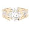 14K Gold & Crystalline Silver White Topaz Ring - 51837-Shelli Kahl-Renee Taylor Gallery
