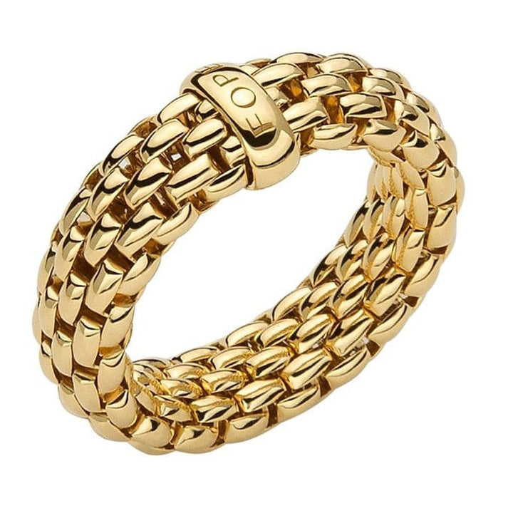 Flex'it ESSENTIALS 18K Yellow Gold 4.2x6.5mm Ring-FOPE-Renee Taylor Gallery