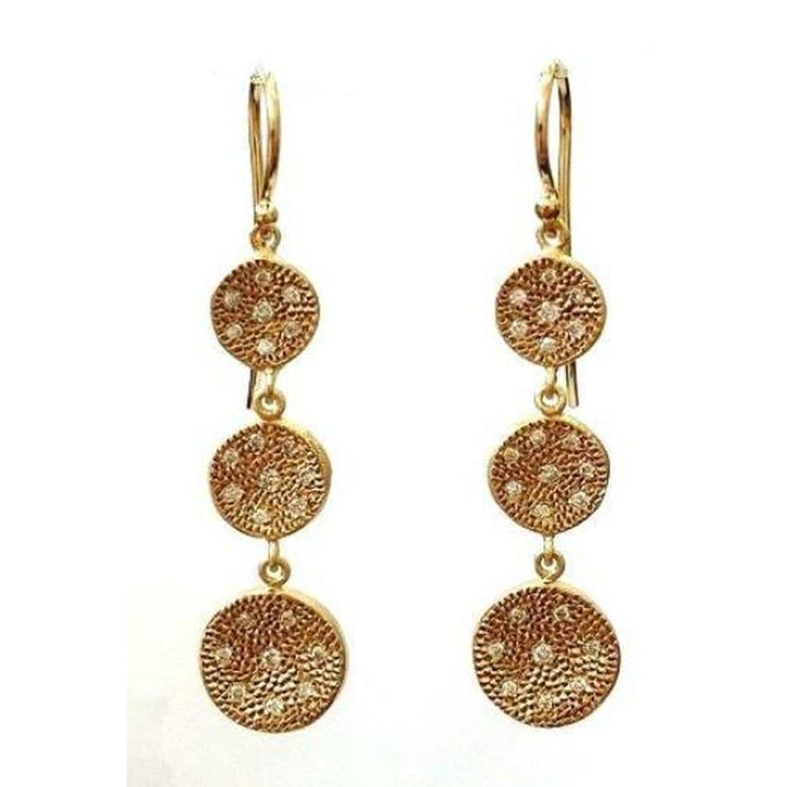 14K Gold & Diamond Earrings - M5205-Marika-Renee Taylor Gallery