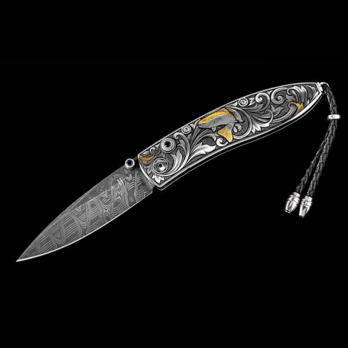 Monarch Trout & Fly II Limited Edition Knife - B05 TROUT & FLY II-William Henry-Renee Taylor Gallery