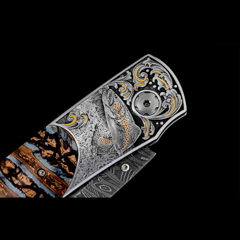 Spearpoint Trout II Limited Edition Knife - B12 TROUT II-William Henry-Renee Taylor Gallery