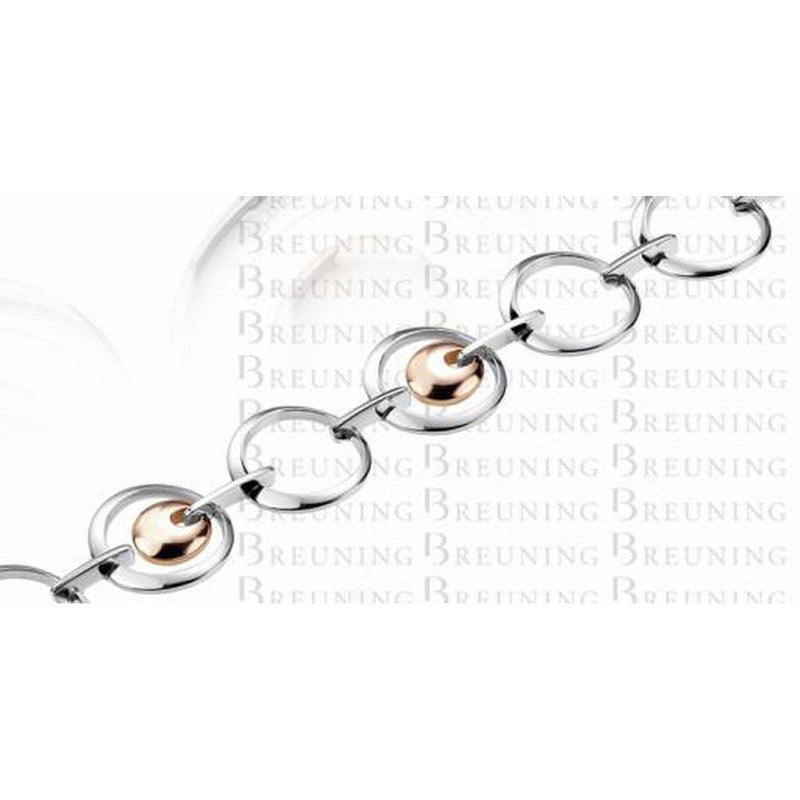 Rose Gold Plated Sterling Silver Bracelet - 54/00768-0-Breuning-Renee Taylor Gallery