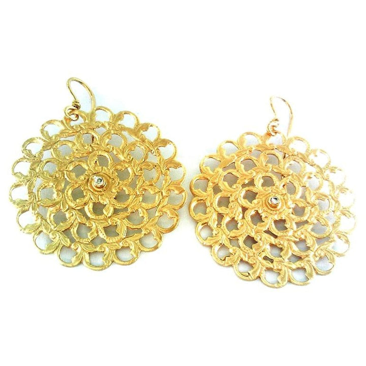 14K Gold & Diamond Earrings - M565-Marika-Renee Taylor Gallery