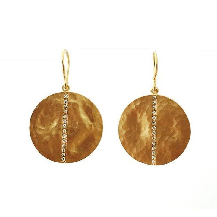 14K Gold & Diamond Earrings - M5724-Marika-Renee Taylor Gallery