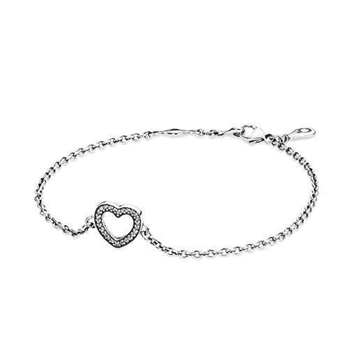 Symbol of Love Clear Cubic Zirconia Bracelet - 590508CZ-Pandora-Renee Taylor Gallery