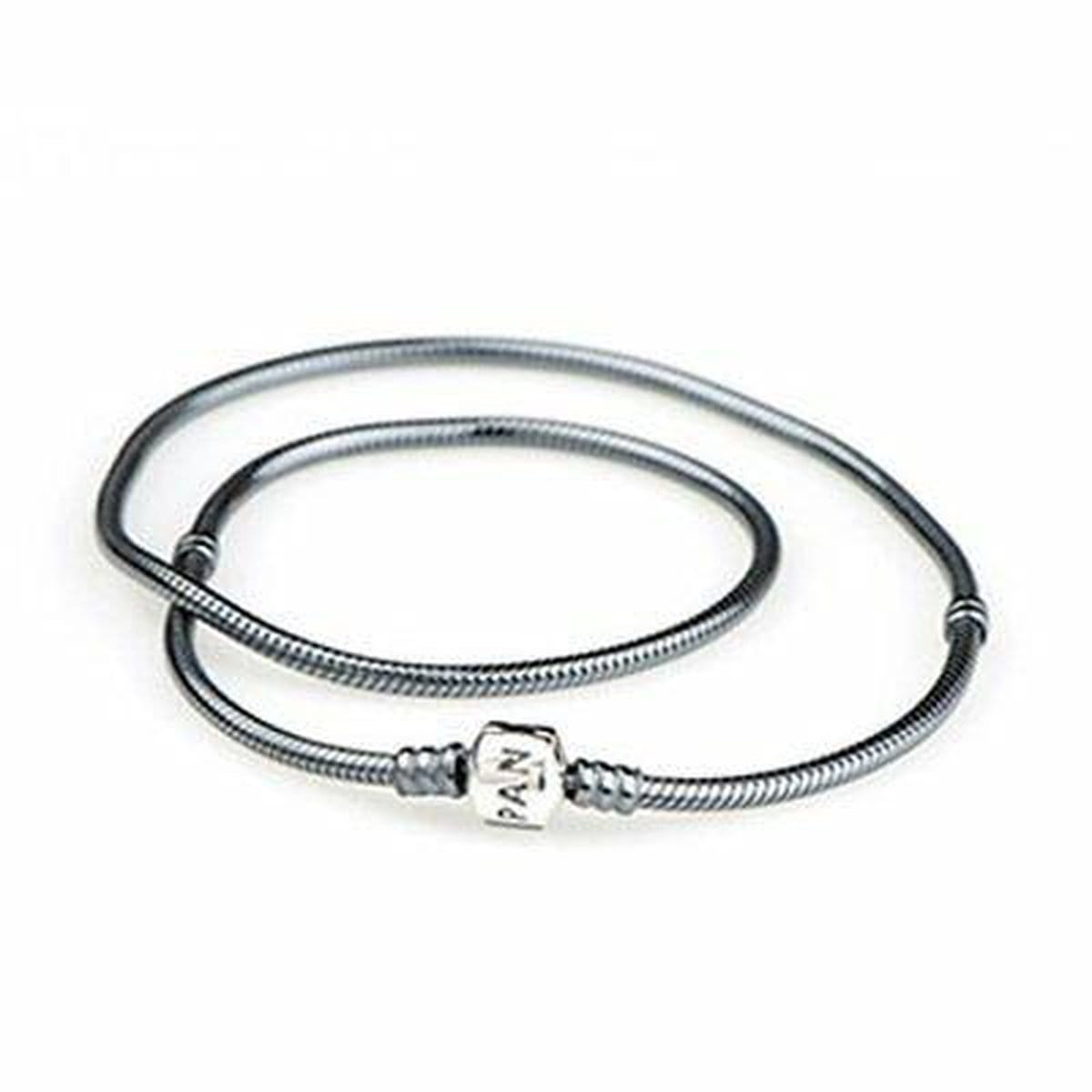 Oxidized Sterling Silver Necklace - - Pandora