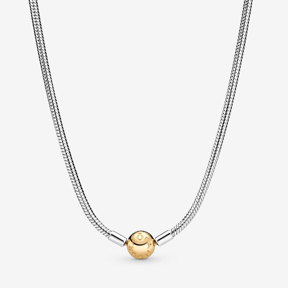 ◆HYERES LOR◆ Claw Silver (W) Barrel Necklace HL2N4B209W950 Necklace_Mitsuro_Barrel_Wave_S