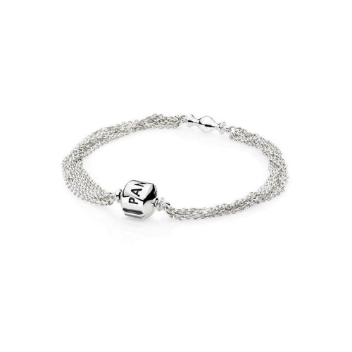 Multi-Strand Once Clip Bracelet - 591701-Pandora-Renee Taylor Gallery