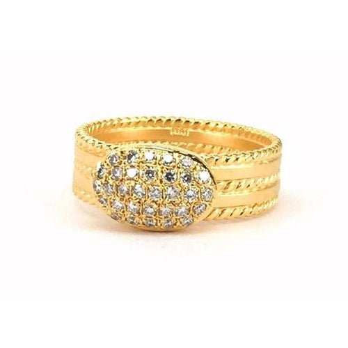 Marika 14k Gold & Diamond Ring - M6235-Marika-Renee Taylor Gallery