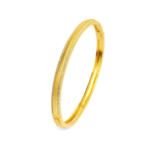 Sunti Zirconia Bangle - 63111156-Bernd Wolf-Renee Taylor Gallery