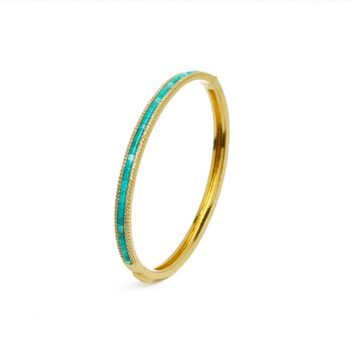 Abandi Turquoise Bracelet - 63113256-Bernd Wolf-Renee Taylor Gallery