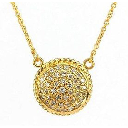 Marika Diamond & 14k Gold Necklace - M6339-Marika-Renee Taylor Gallery