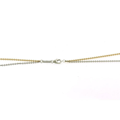 Rose Gold & Rhodium Plated Sterling Silver Double Chain - 64/01174 RH/R-Breuning-Renee Taylor Gallery