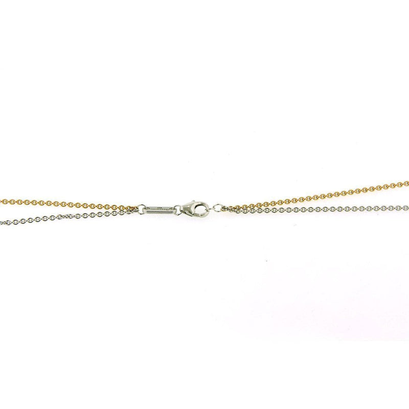 Rose Gold & Rhodium Plated Sterling Silver Double Chain - 64/01174 RH/R-Breuning-Renee Taylor Gallery