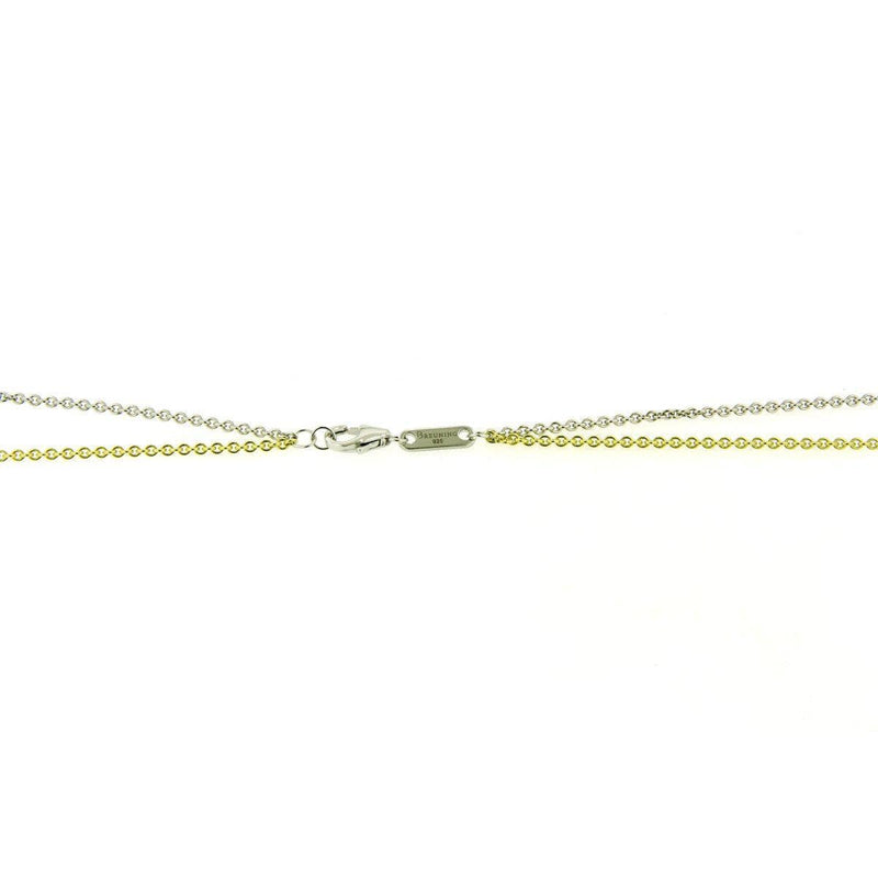 Yellow Gold & Rhodium Plated Sterling Silver Double Chain - 64/01174 RH/Y-Breuning-Renee Taylor Gallery
