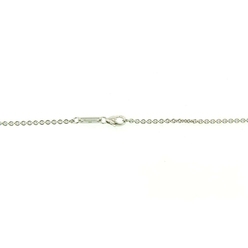 Rhodium Plated Sterling Silver Single Cable Chain - 64/01175-Breuning-Renee Taylor Gallery