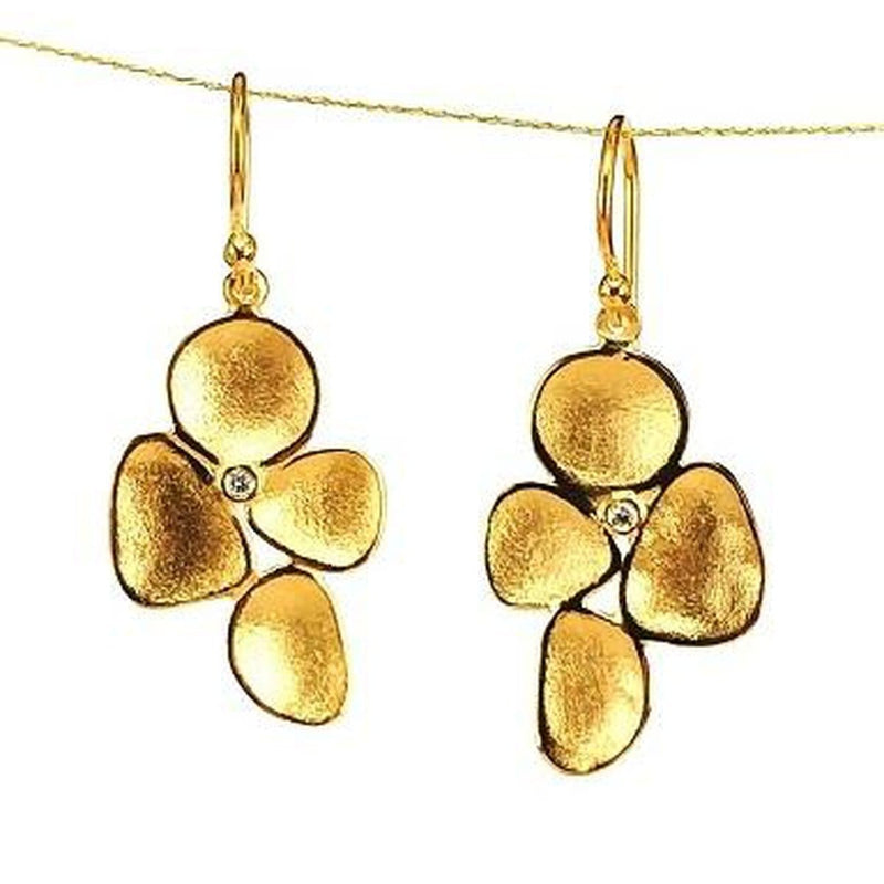 Marika 14k Gold & Diamond Earrings - M6571-Marika-Renee Taylor Gallery