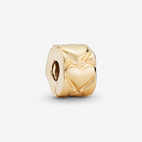 Heart 14K Gold Clip Charm - 750243-Pandora-Renee Taylor Gallery