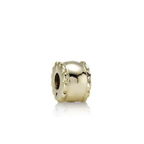 Beveled 14K Gold Charm - 750256-Pandora-Renee Taylor Gallery