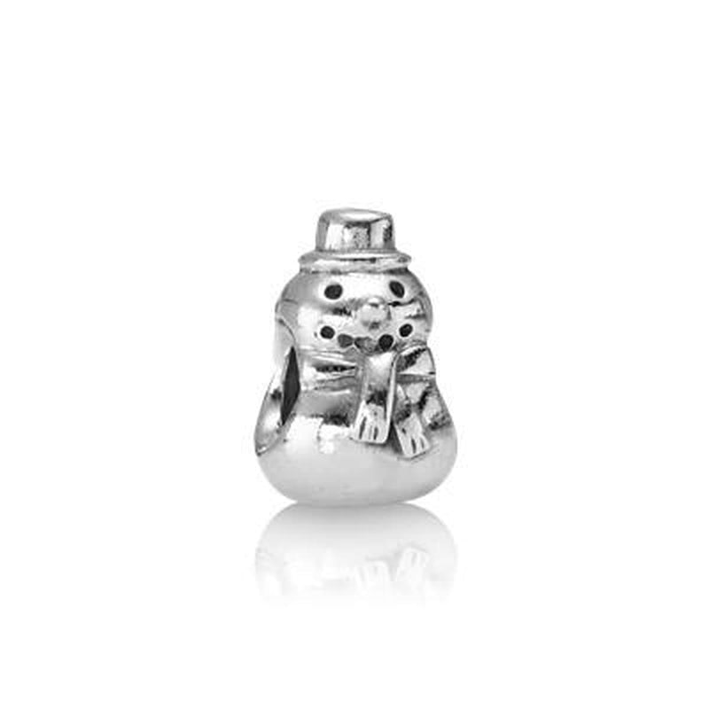 Snowman Sterling Silver Charm - 790374-Pandora-Renee Taylor Gallery