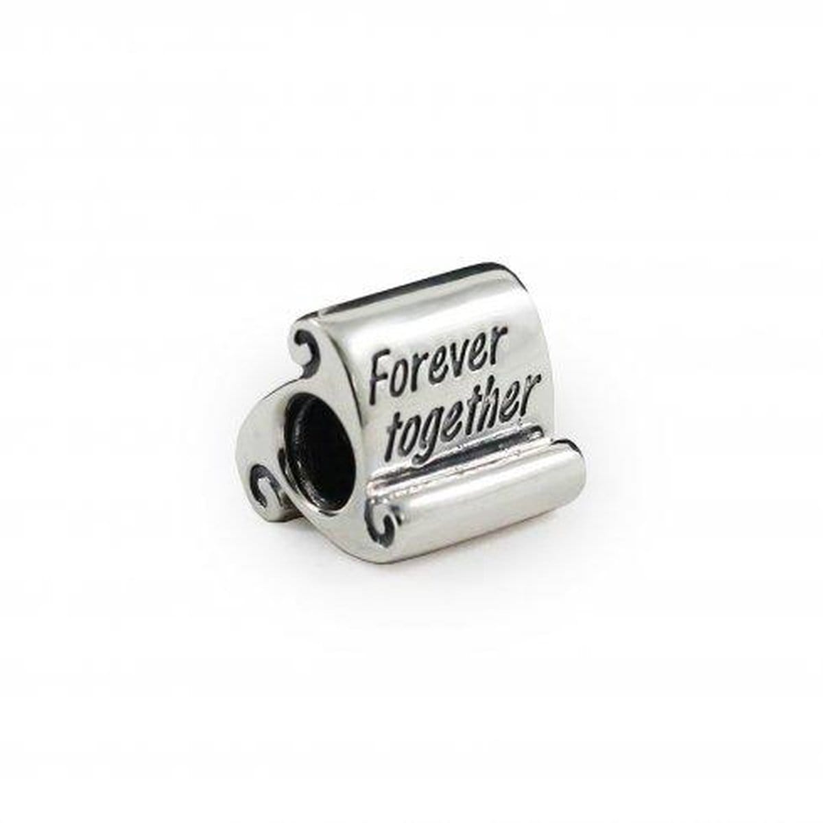 Forever Together Scroll Sterling Silver Charm 790513 Pandora