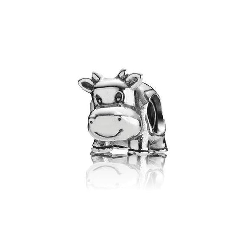 Cow Sterling Silver Charm - 790565