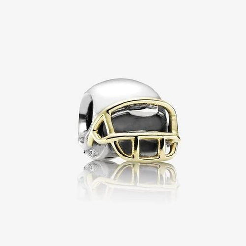 Football Helmet 14K Gold Charm - 790570-Pandora-Renee Taylor Gallery