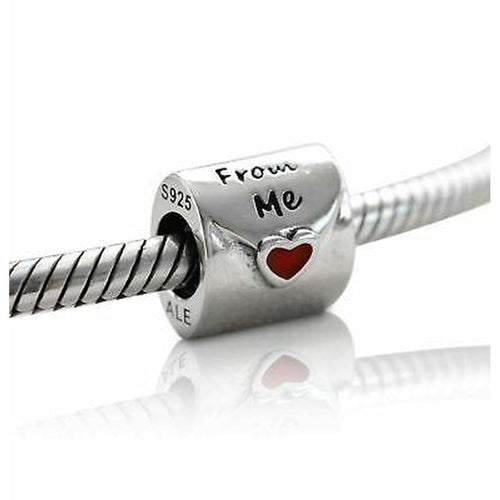 Love Letter Red Enamel Charm - 790894EN09-Pandora-Renee Taylor Gallery