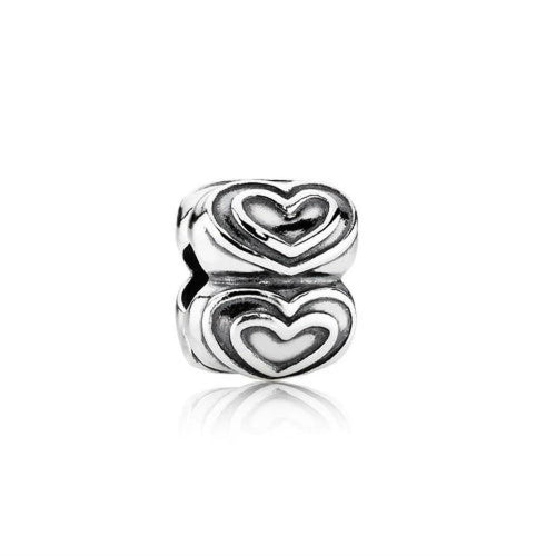 You're In My Heart Clip Charm - 790959-Pandora-Renee Taylor Gallery