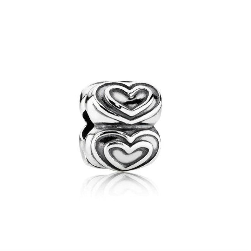 You're In My Heart Clip Charm - 790959-Pandora-Renee Taylor Gallery