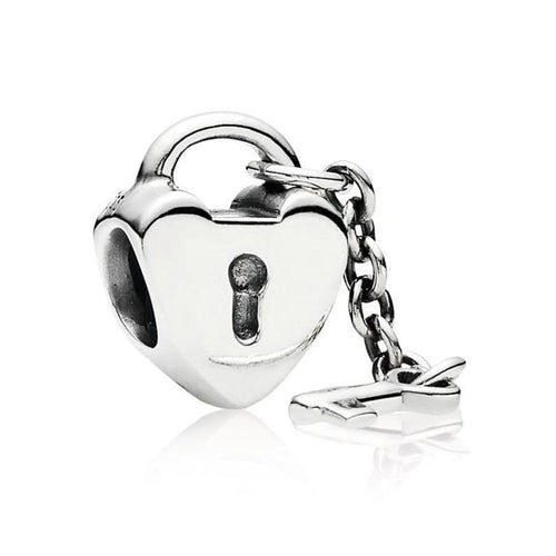 Key To My Heart Sterling Silver Charm - 790971-Pandora-Renee Taylor Gallery