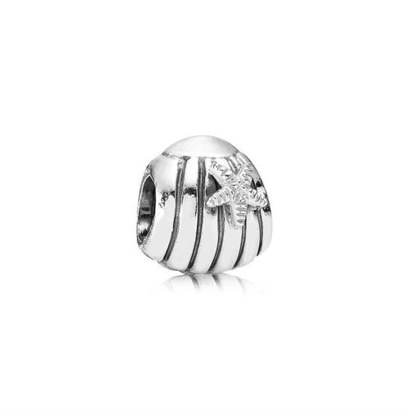 Sea Shell Sterling Silver Charm - 790972-Pandora-Renee Taylor Gallery