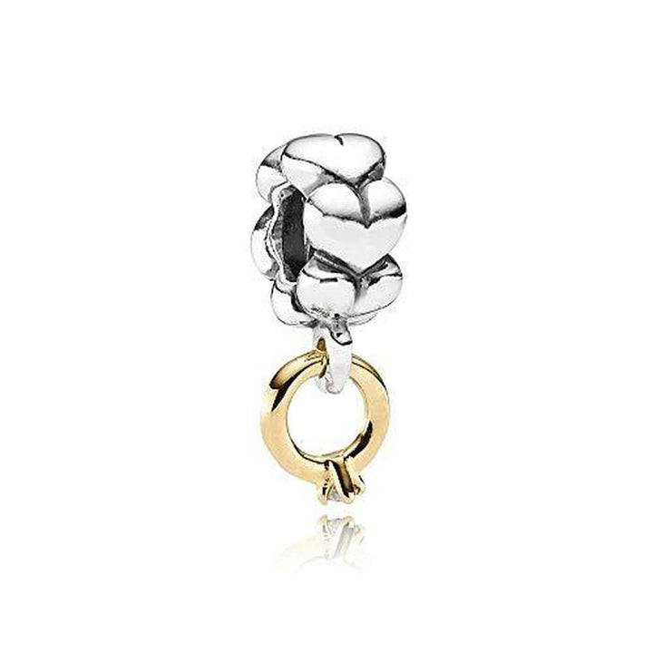 I Do 14K Gold & Silver Diamond Charm - 790999D-Pandora-Renee Taylor Gallery