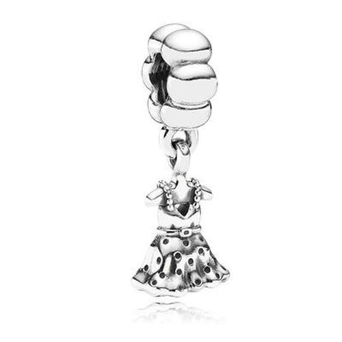 Party Girl Sterling Silver Charm - 791031-Pandora-Renee Taylor Gallery