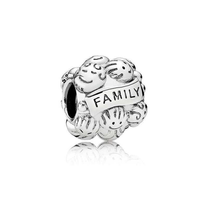 Love & Family Sterling Silver Charm - 791039-Pandora-Renee Taylor Gallery