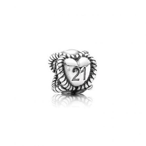 21st Birthday Milestone Charm - 791048-Pandora-Renee Taylor Gallery