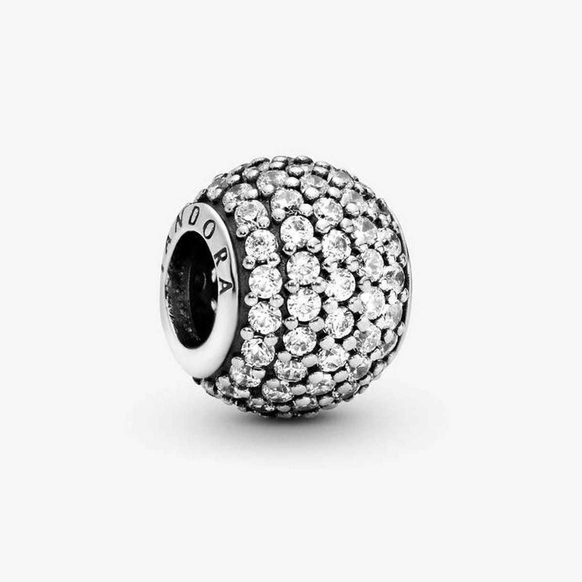 Clear Pave Lights Clear Cubic Zirconia Charm - 791051CZ - Pandora Clear Pave