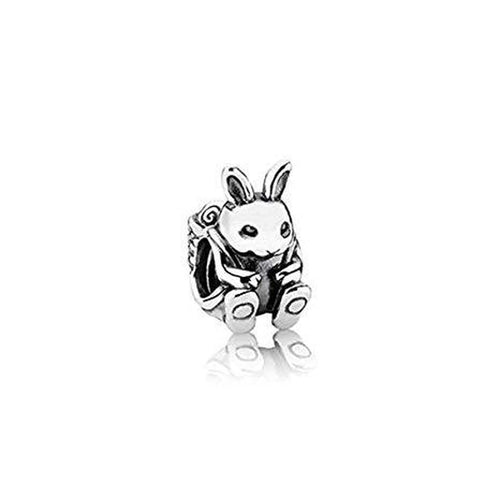 Easter Bunny Cubic Zirconia Charm - 791121-Pandora-Renee Taylor Gallery