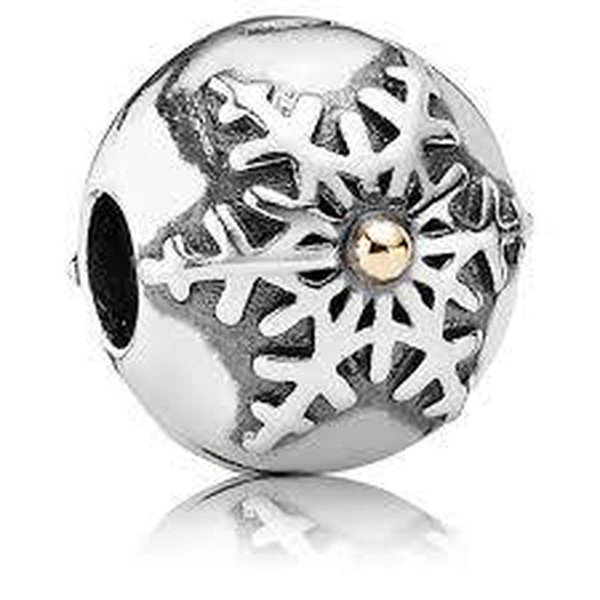 Winter Wonderland 14K Gold & Silver Charm - 791232 - Pandora