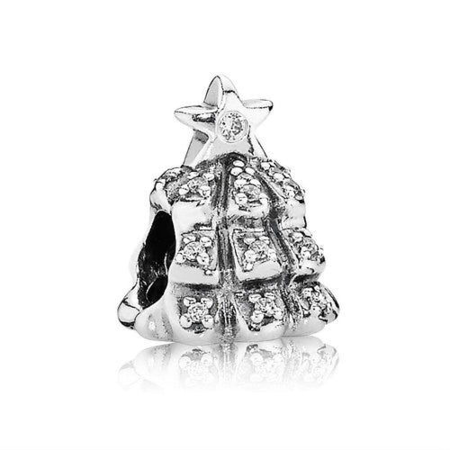 Tree of Lights Clear Cubic Zirconia Charm - 791239CZ-Pandora-Renee Taylor Gallery