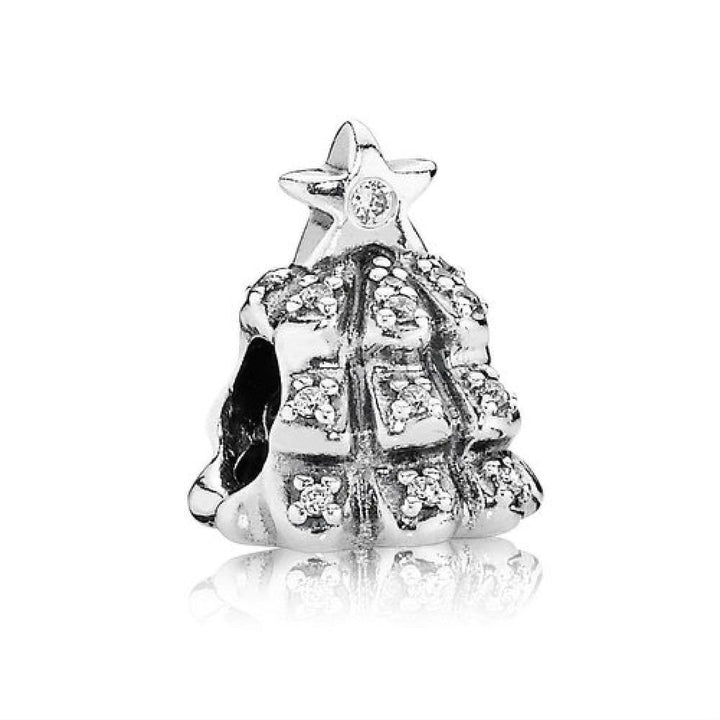 Tree of Lights Clear Cubic Zirconia Charm - 791239CZ-Pandora-Renee Taylor Gallery