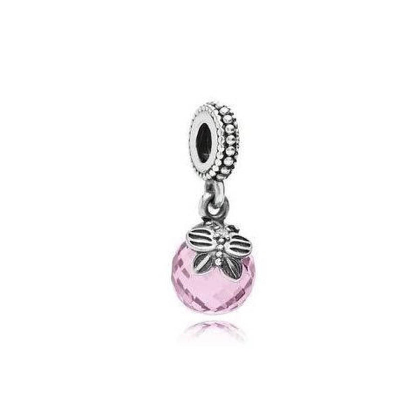Morning Butterfly Pink Cubic Zirconia Charm - 791258PCZ-Pandora-Renee Taylor Gallery